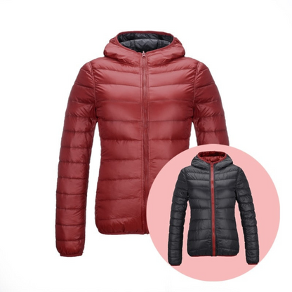Veste Hiver Réversible Douce et Élégante pour Femme