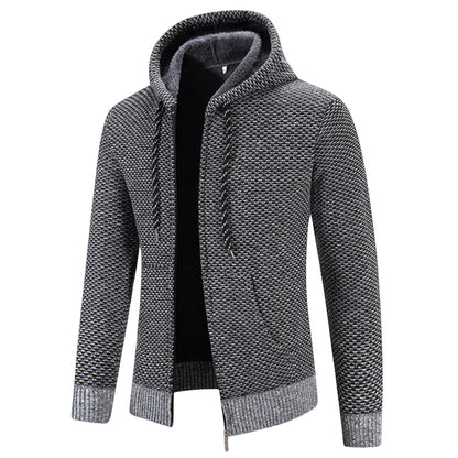 Veste à Capuche Hiver Longue Manches Épaisse