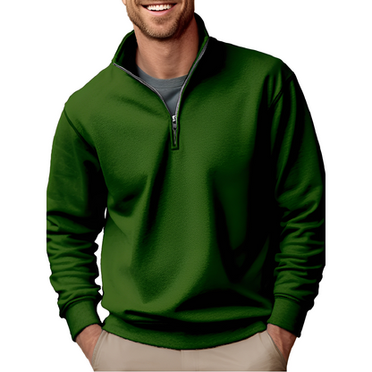 Pull Homme Zippé Classe et Confortable pour Tous les Jours