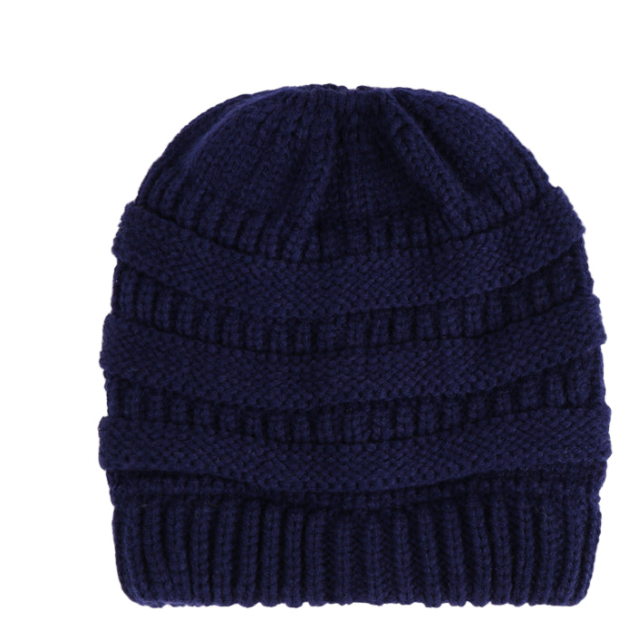 Bonnet Tricoté Chaud et Confortable pour Femmes Hiver