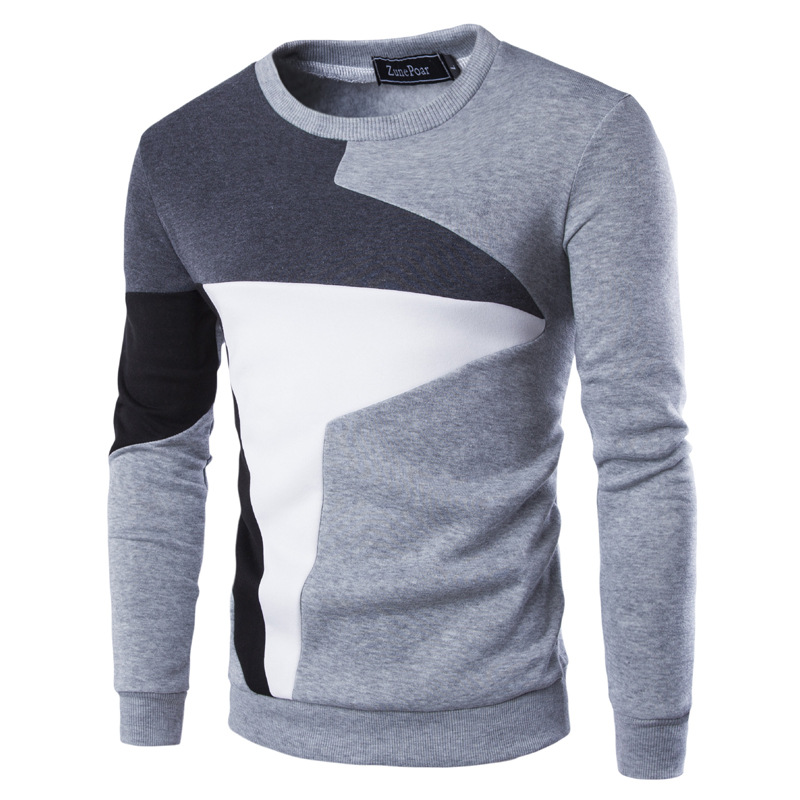 Pull Homme Coloré à Col Rond