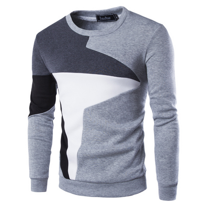 Pull Homme Coloré à Col Rond