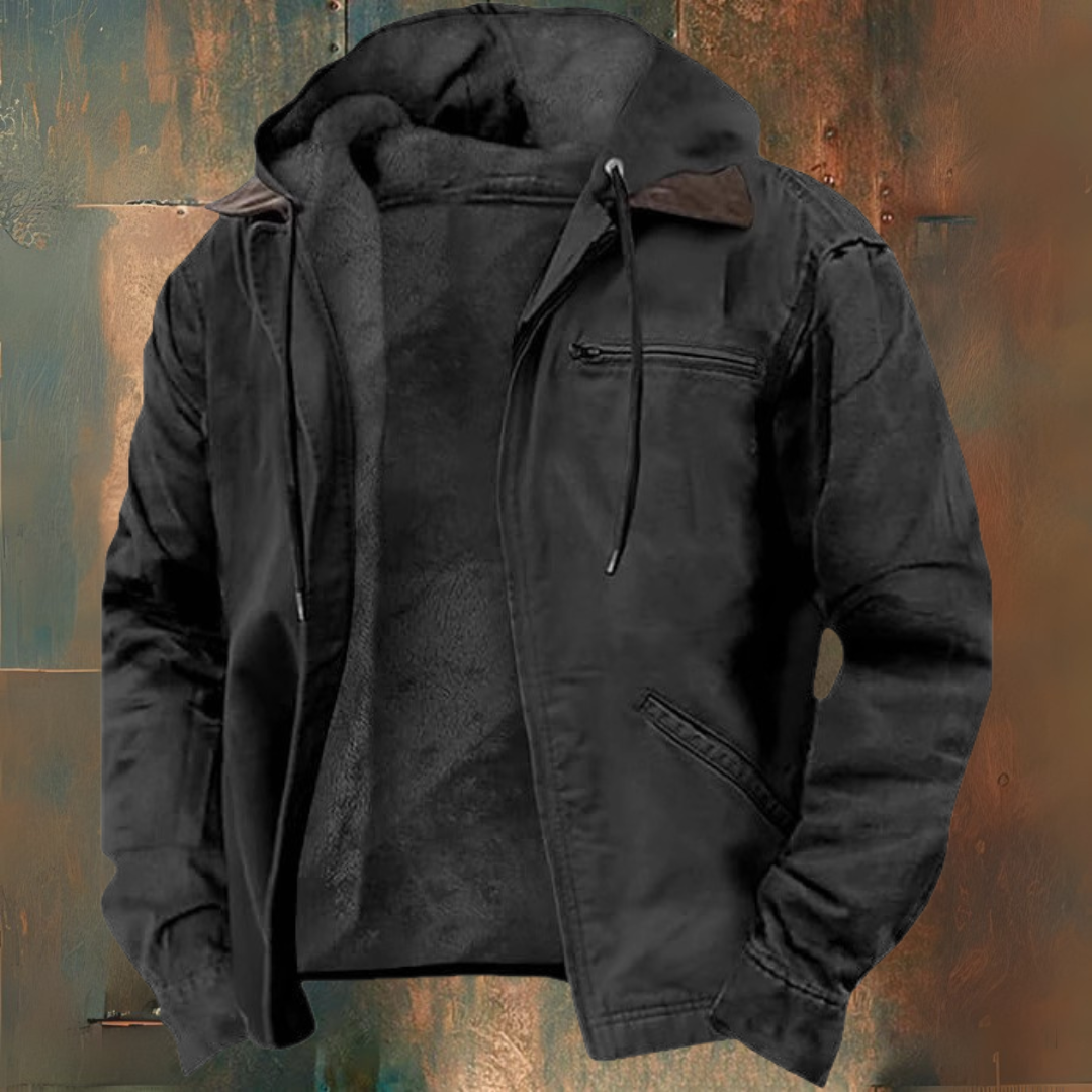 Veste d'Hiver Homme – Parka Légère avec Capuche et Style Outdoor