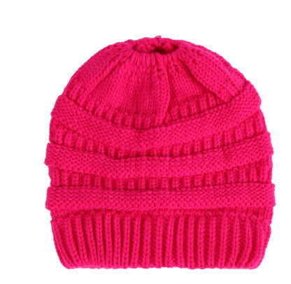 Bonnet Tricoté Chaud et Confortable pour Femmes Hiver