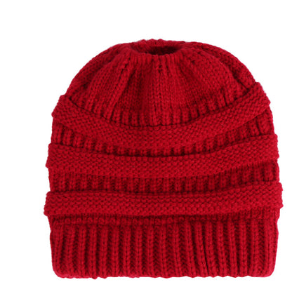 Bonnet Tricoté Chaud et Confortable pour Femmes Hiver