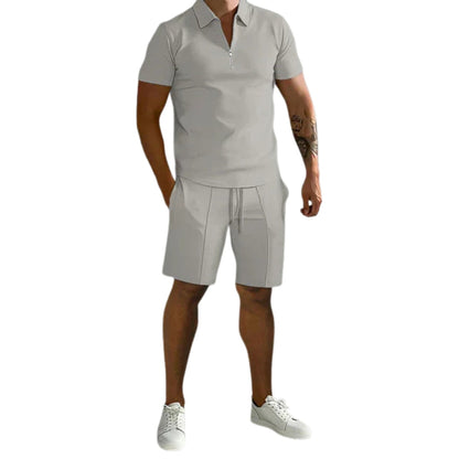 Ensemble décontracté Homme Chemise Légère et Short Sport