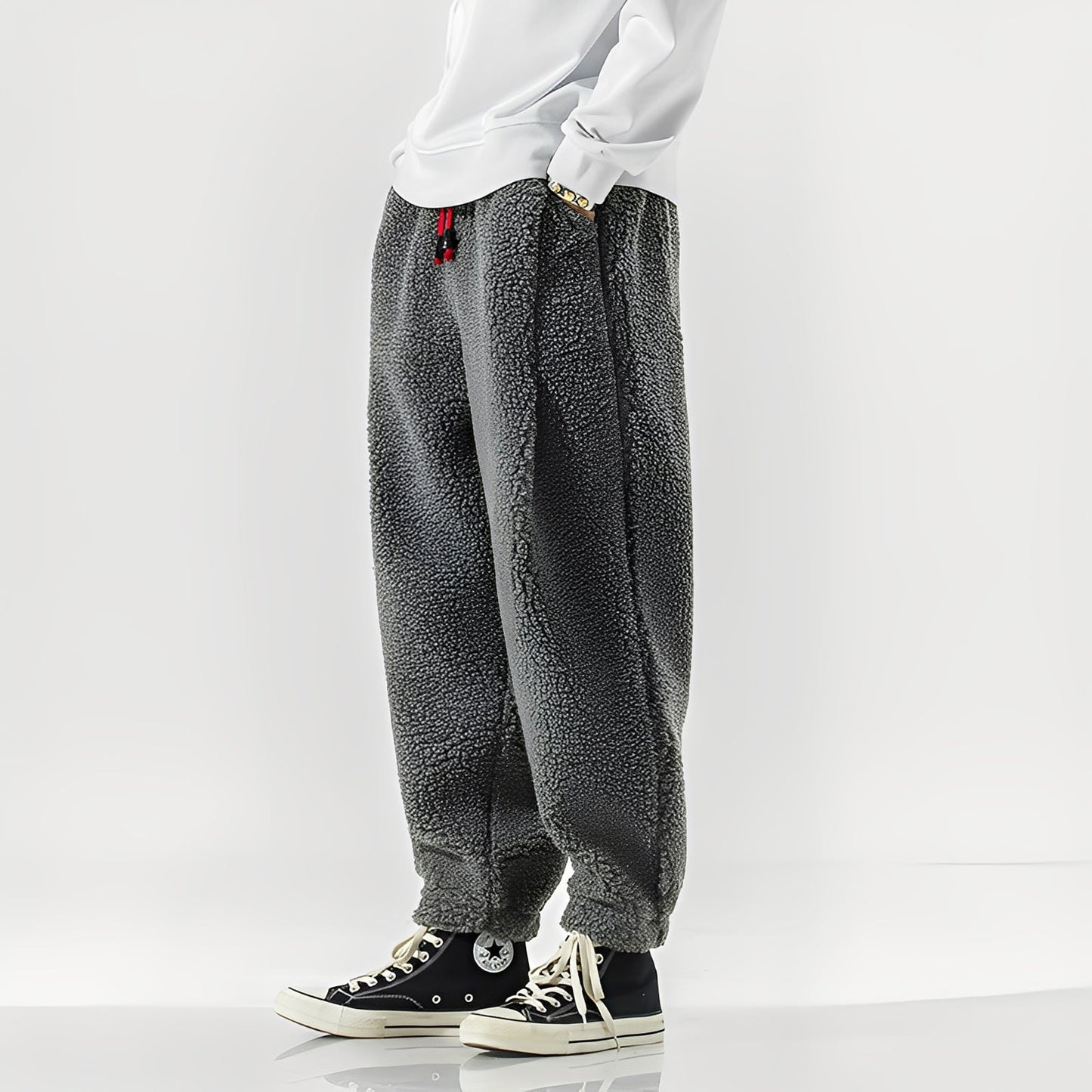 Pantalon Homme Jogging Polaire Doux et Confortable