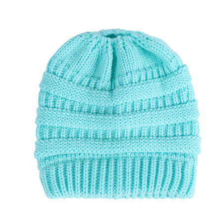 Bonnet Tricoté Chaud et Confortable pour Femmes Hiver
