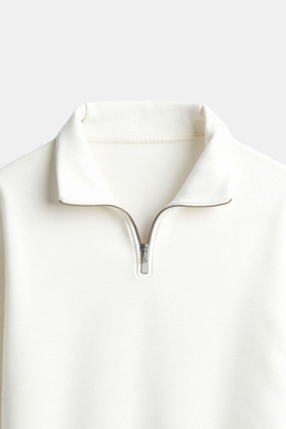 Pull Fleece Zippé Chaud et Élégant pour Homme