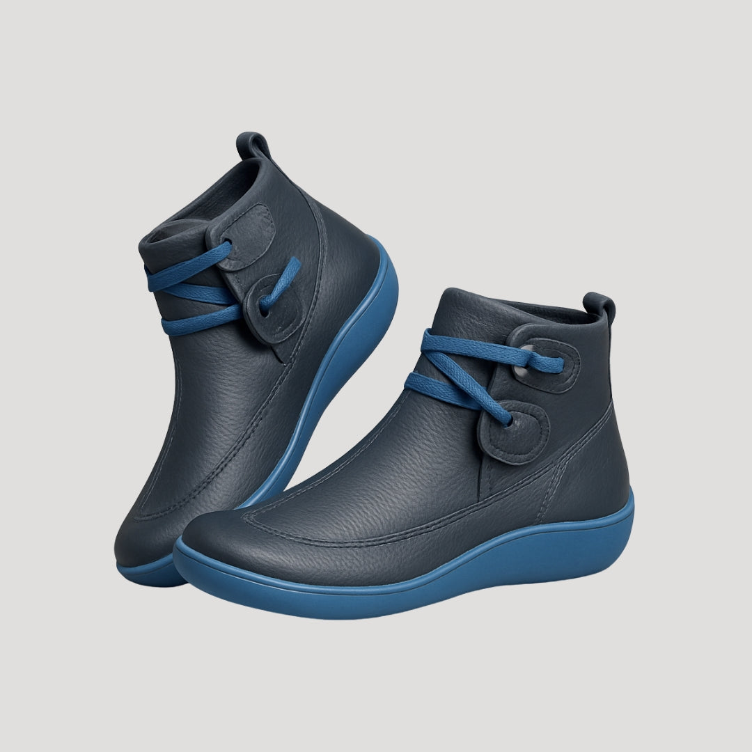 Bottines Femmes Printemps Talon Bas Confortable