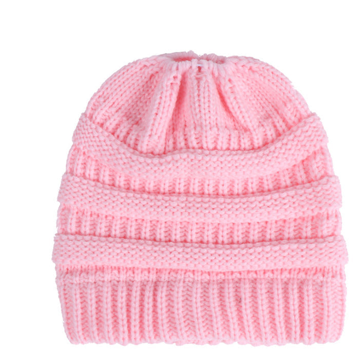 Bonnet Tricoté Chaud et Confortable pour Femmes Hiver