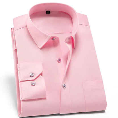 Chemise Homme Stretch Confort sans Plis, facile d'entretien
