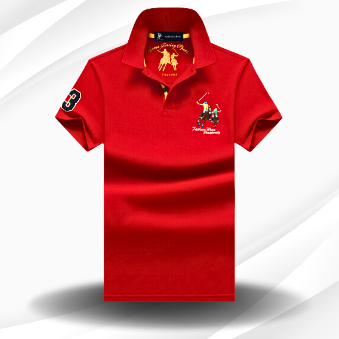 Polo Homme Designer Classique et Élégant