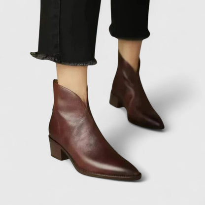 Bottines Élégantes à Talon Bloc