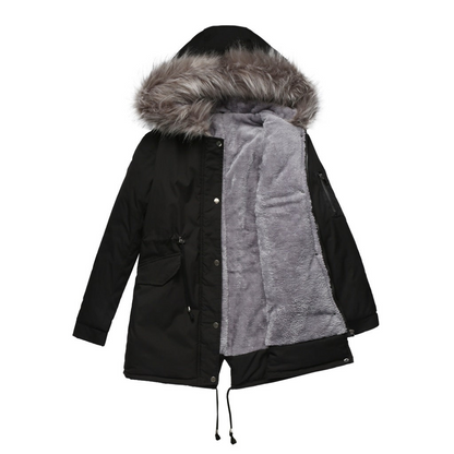 Doudoune Hiver Femme à Capuche Chaude et Légère