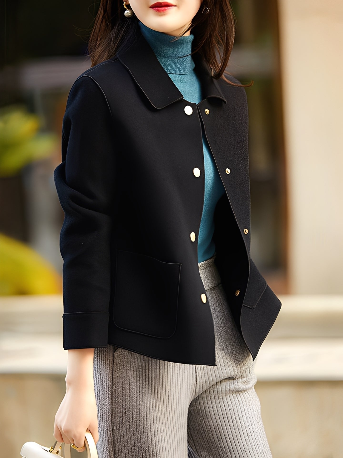 Veste Femme Chic et Professionnelle pour Bureau et Ville