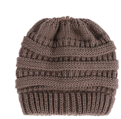 Bonnet Tricoté Chaud et Confortable pour Femmes Hiver