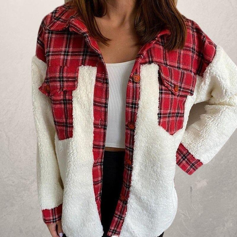 Veste femme en coton douce et chaude