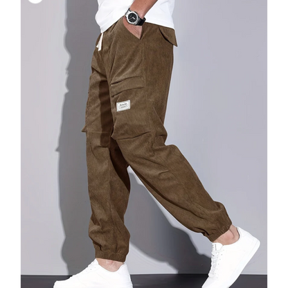 Pantalon Cargo Homme avec Poches Multiples et Design Pratique