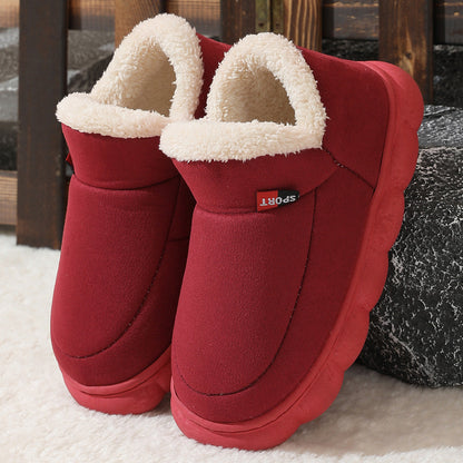 Bottines Femme Hiver Chaudes et Confortables en Fourrure Synthétique