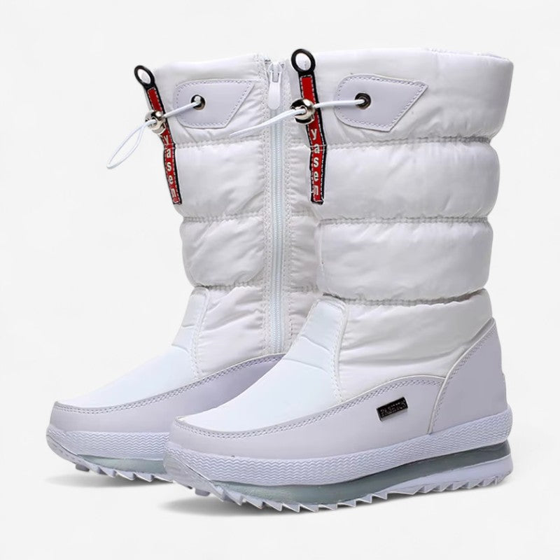 Bottes mi-mollet Chauffantes et Éclairantes pour Femme - PanierRoyale