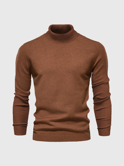 Pull à Col Roulé Homme Lavable