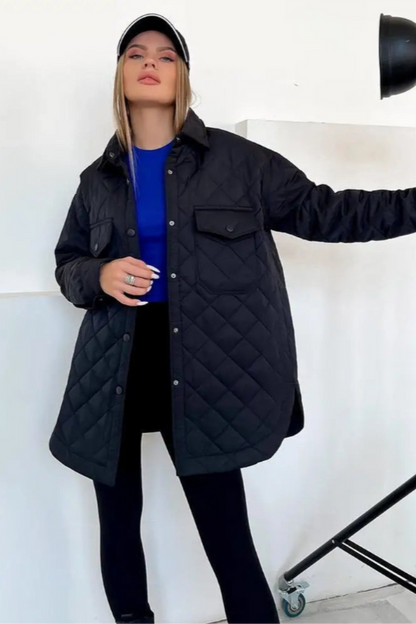 Veste Duvetée Élégante Femme