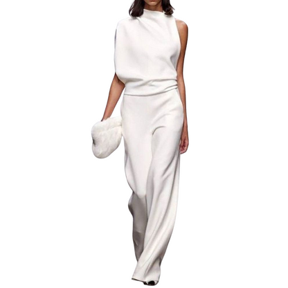 Combinaison Femelle Manches Courtes et Pantalon Large - PanierRoyale