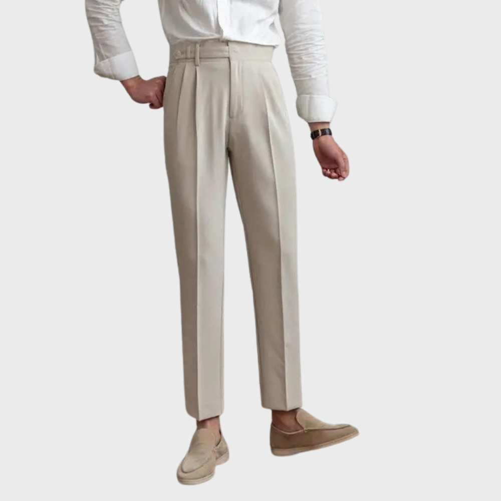 Pantalon Homme Taille Élégante et Confortable