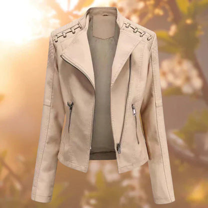 Veste en Duvet Zippée Élégante pour Femme