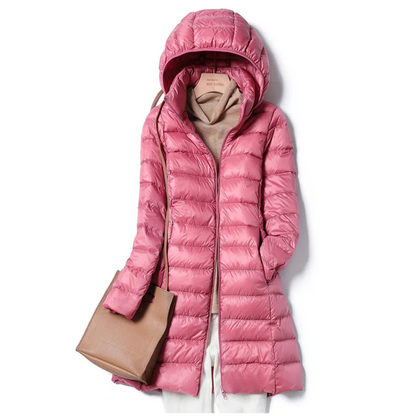 Parka Femmes Longue et Élégante pour Hiver