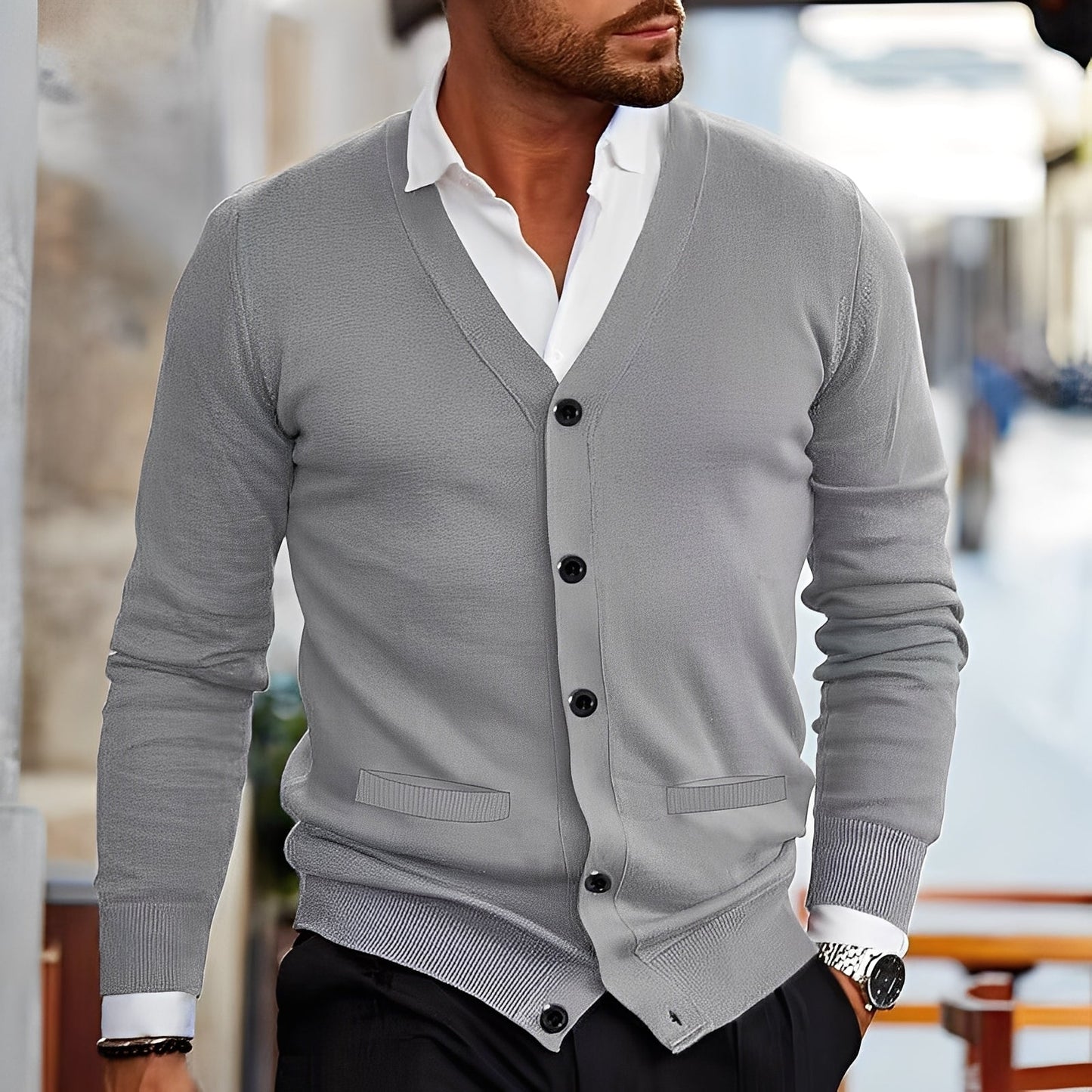 Gilet Homme Classique et Élégant pour Tous les Jours