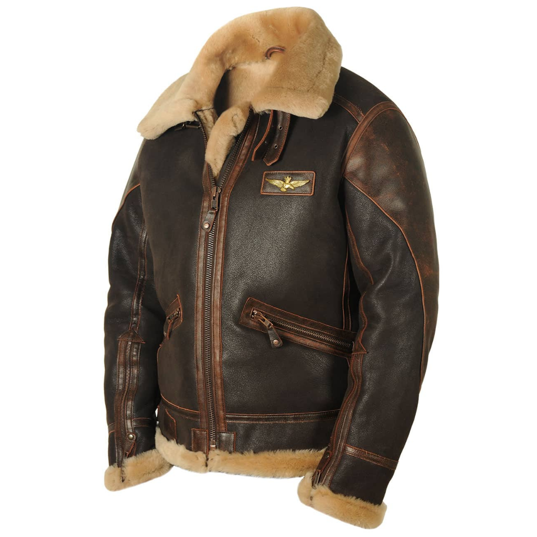 Veste Bomber Homme Hiver Fourrée et Imperméable - PanierRoyale