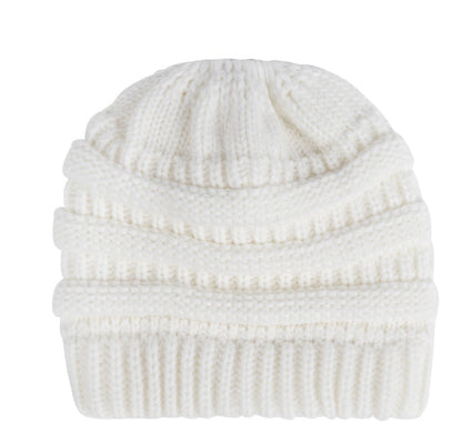 Bonnet Tricoté Chaud et Confortable pour Femmes Hiver