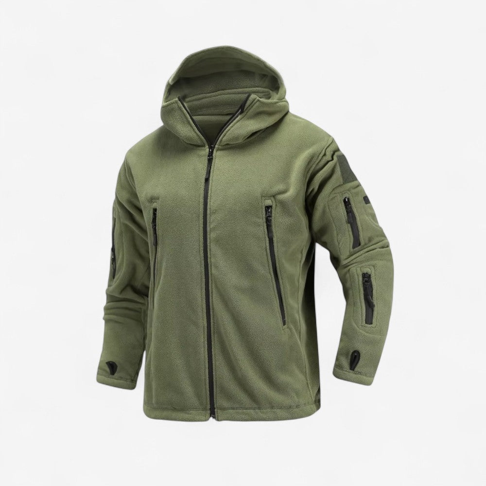 Veste Hiver Douce et Chaude avec Poches Fermées