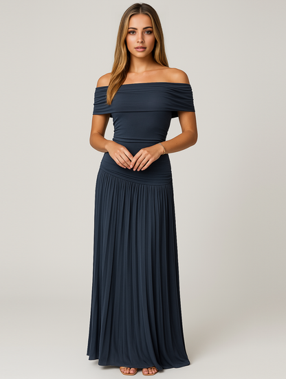 Robe de cérémonie femme grande taille élégante pour mariage