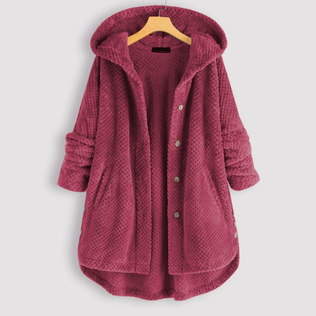Gilet Femme Capuche Doux et Raffiné