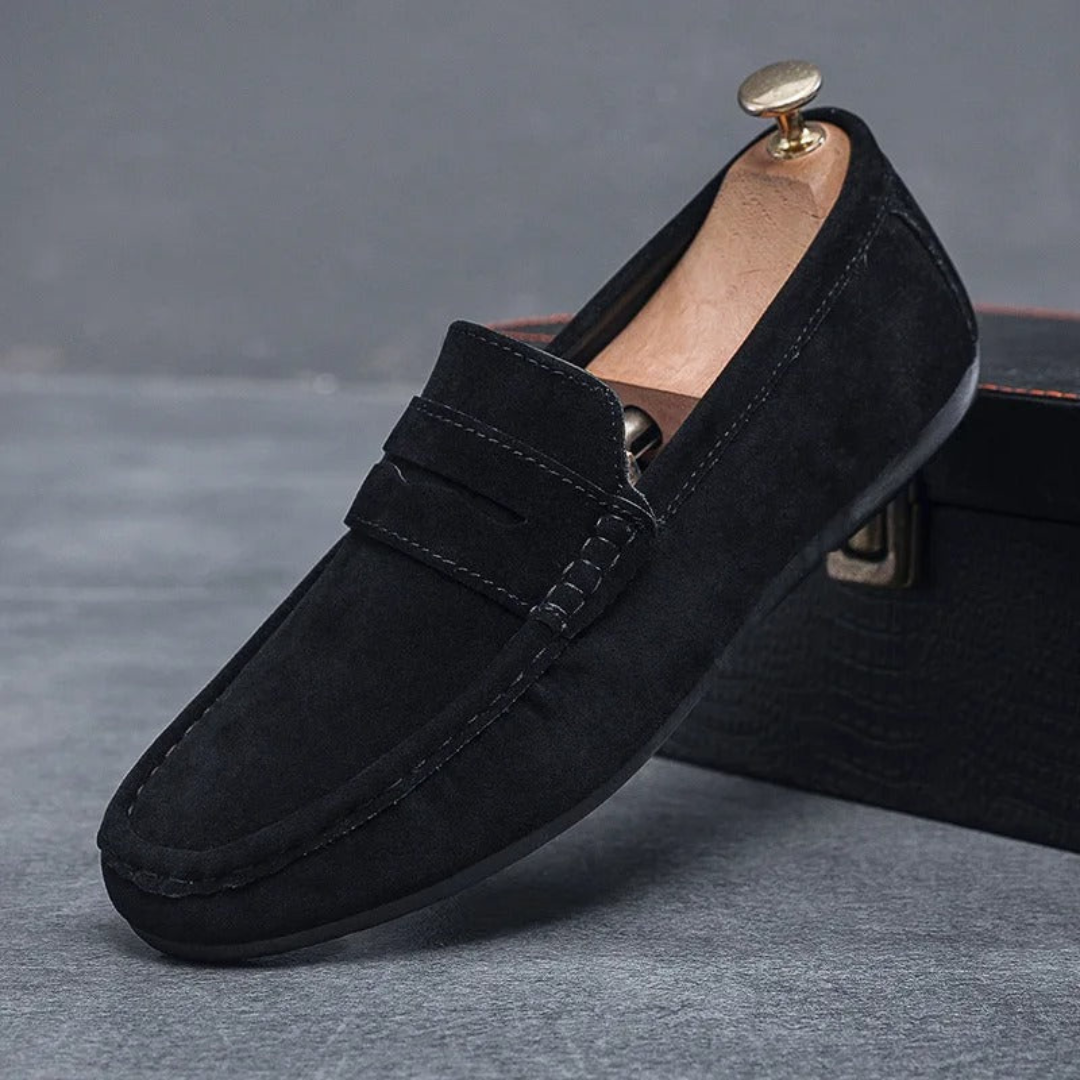 Mocassins Homme Découpes Élégants