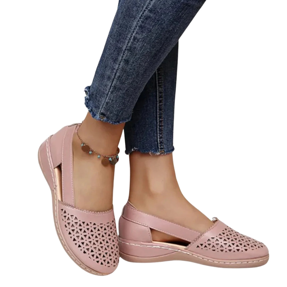 Chaussures Plates Confort à Bout Arrondi pour Femme