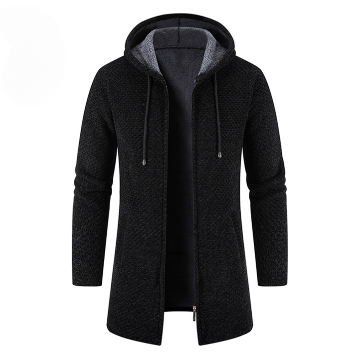 Cardigan Capuche Doux et Confortable en Laine - vue 2