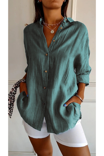 Chemise Femme Manche Courte Élégante et Légère