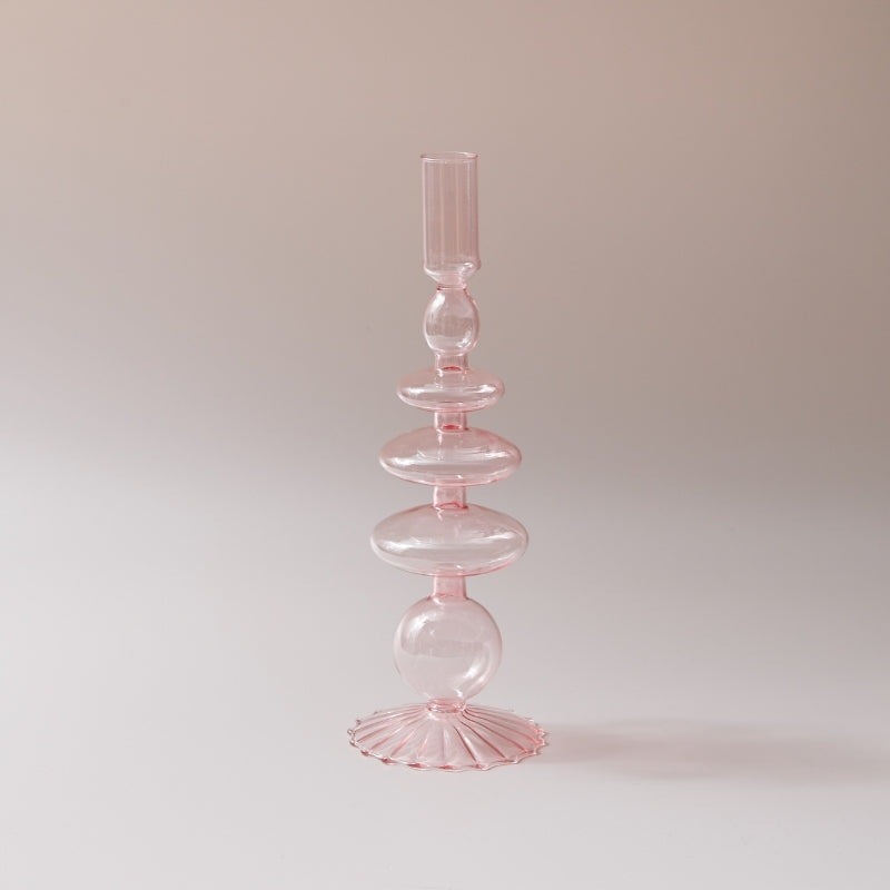 Vase en Verre Artisanal Décoratif Luxe