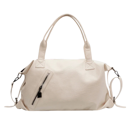 Sac à main femme grand format avec poches organisatrices et fermeture zip