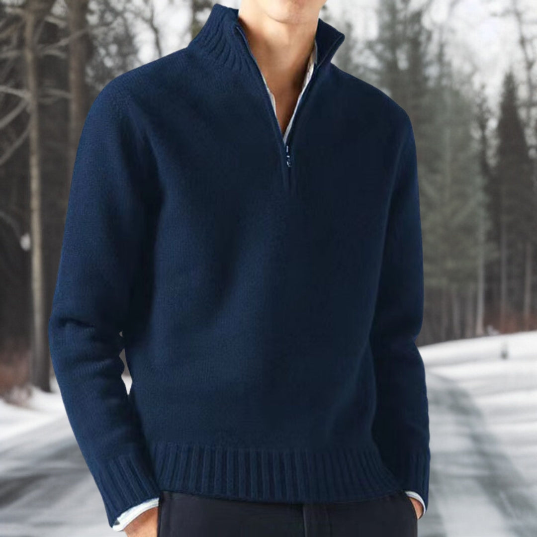 Pull Homme Doux et Chaud en Laine Mélangée