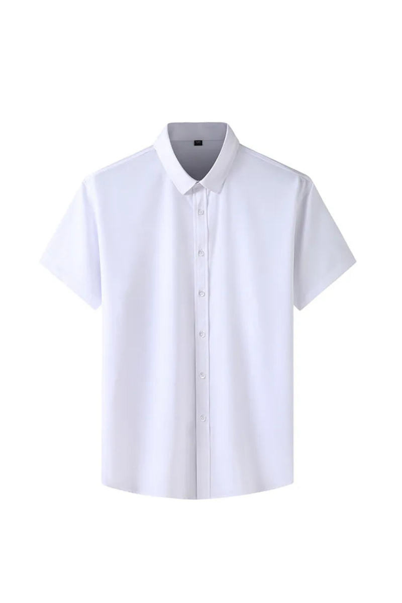 Chemise Homme Coton Manche Courte Été