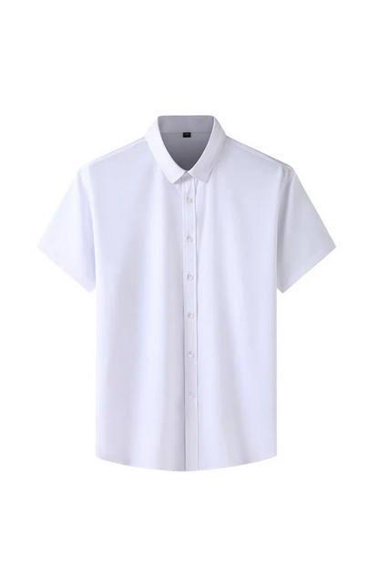 Chemise Homme Coton Manche Courte Été