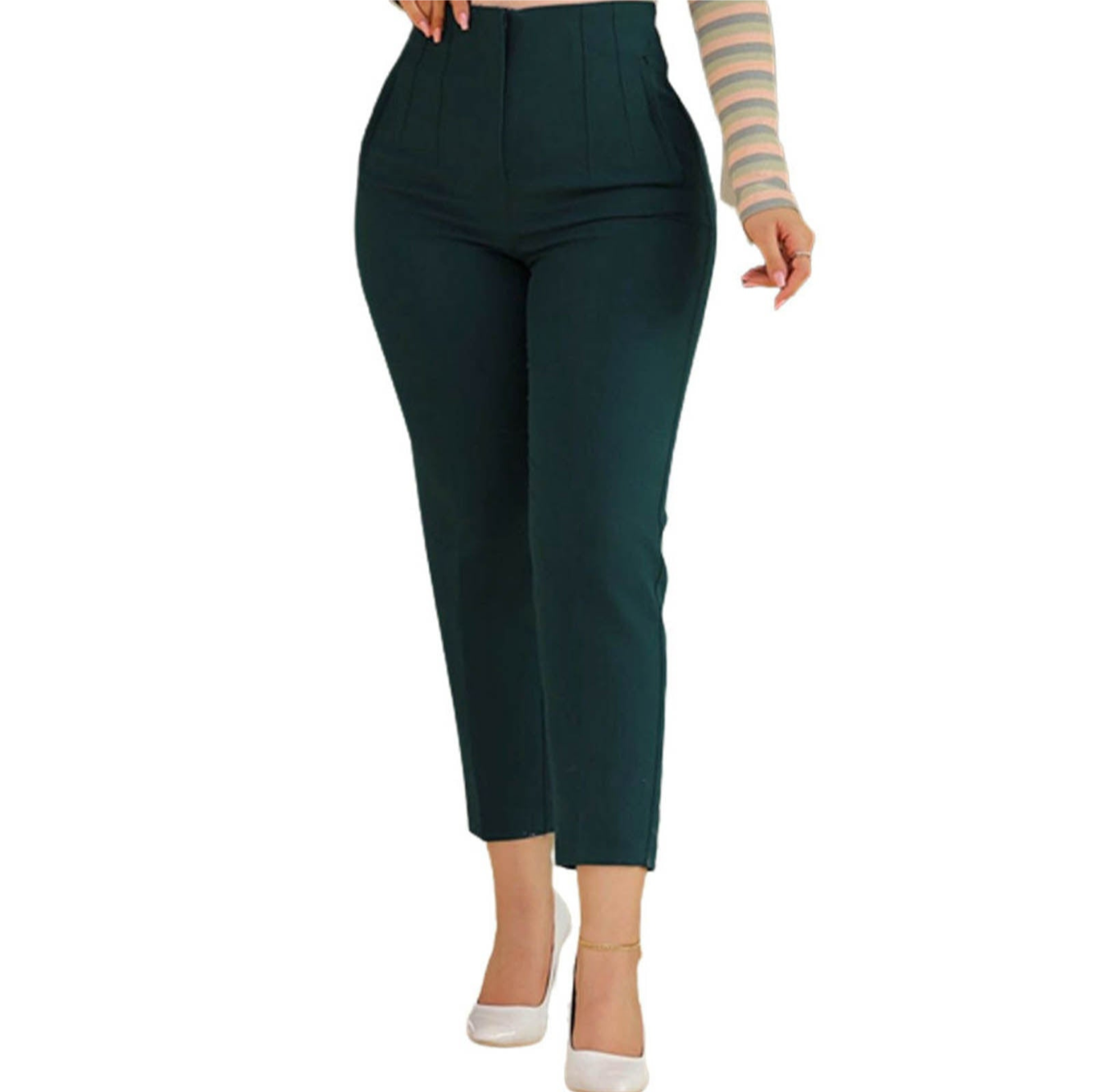 Pantalon Féminin Haut de Gamme Élégant et Chic