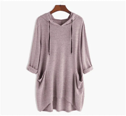 Sweat Capuche Femme Confort avec Poche pour Femme Décontractée