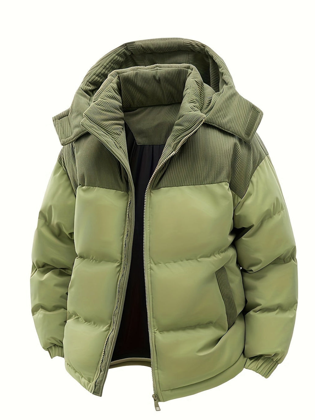 Veste Doudoune Femme Hiver avec Capuche Amovible