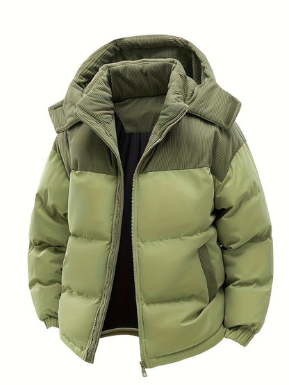Veste Doudoune Femme Hiver avec Capuche Amovible